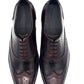 Royal Maroon Brogue laced shoe