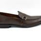 SKU:4002-Brown Cow Leather Formal Loafer Style
