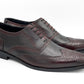 Royal Maroon Brogue laced shoe