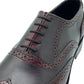 Royal Maroon Brogue laced shoe