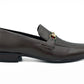 SKU:4030-Brown Grain Premium Formal leather loafers