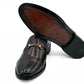 2001-Brogue Cow Leather Formal Two Tone Style