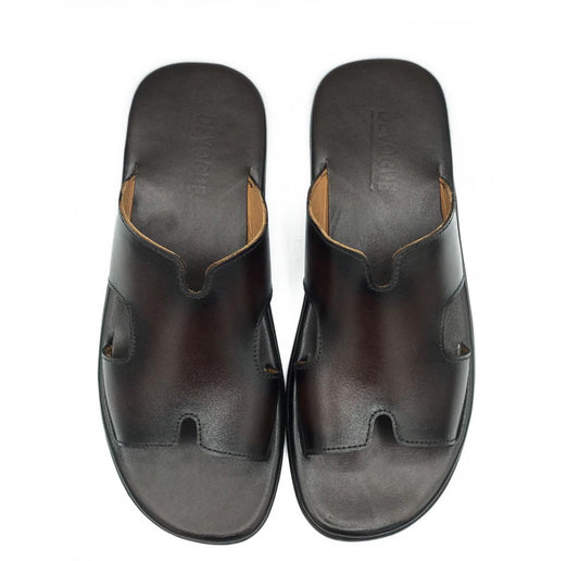 SKU: R-406-Brown Premium Quality Chappal Pure Cow Leather Shoes Trending shoes