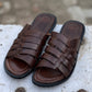 408-Brown Chappal style Pure Cow Leather Shoes Trending shoes