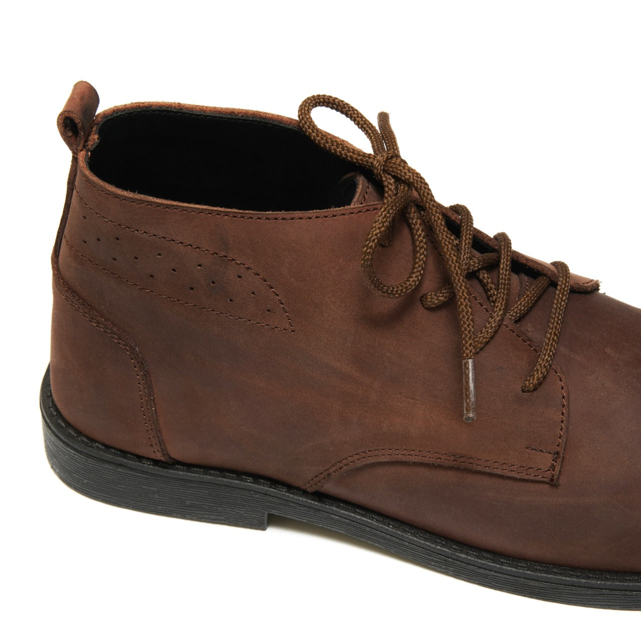 SKU:1003-Oily Cow Leather Chukka boots