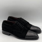 Royal Italian Leather Toe with Suede Formal Laced Shoe