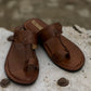 202-Brown Premium Quality Chappal Pure Cow Leather Shoes Trending shoes