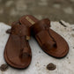 202-Brown Premium Quality Chappal Pure Cow Leather Shoes Trending shoes